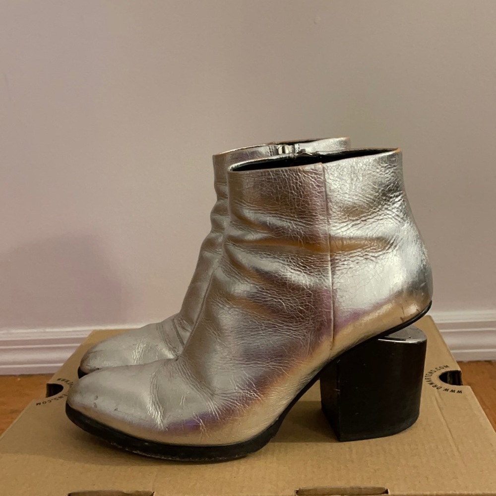 Alexander Wang | Silver Boots | US Size 7